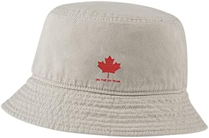 Chapéu de balde para homens Mulheres na equipe EH Canadá bordou Chapéus de algodão lavado de algodão