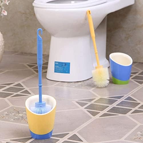 Escovas de vaso sanitário criativo moderno flexível ， Ergonomic Durável Longa Manuja Longa Pincel de Vasotigo ，
