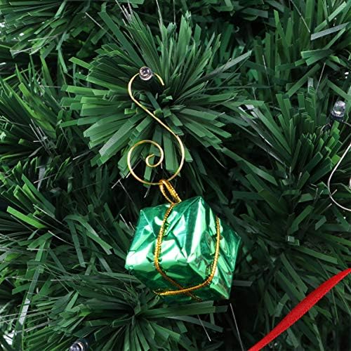 Nuobesty Ornament ganchs Ornamento de Natal ganchos de ornamentos de Natal Gabinetes de ornamentos de Natal Decorações