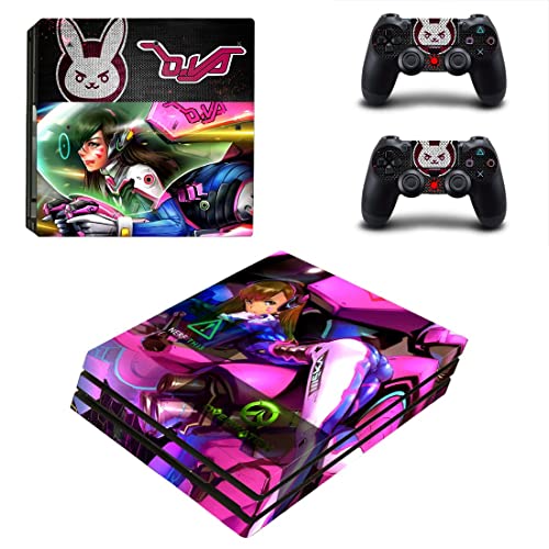 Game VoverWatchc Ashe Bastion Doomfist Hanzo Genji PS4 ou PS5 Skin Skinner para PlayStation 4 ou 5 Console e 2