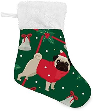 Meias de Natal de Alaza, clássico clássico clássico personalizado decorações de meia para férias
