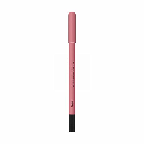 Lip Lip Stick com um revestimento de lápis de lápis de rosas, maquiagem de seda brilho de seda de seda