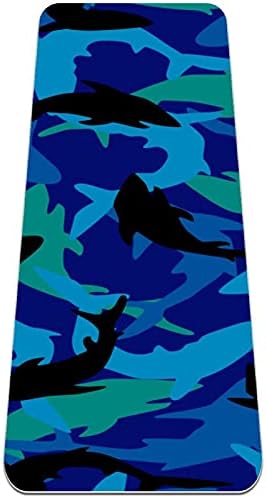 Siebzeh Sharks Oceanos Sea Premium de Yoga MAT ECO AMPRENHO DE RORBO