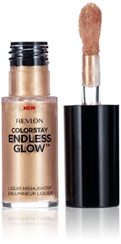 Revlon ColorStay Highlighter líquido de brilho sem fim, ouro, 0,3 onças