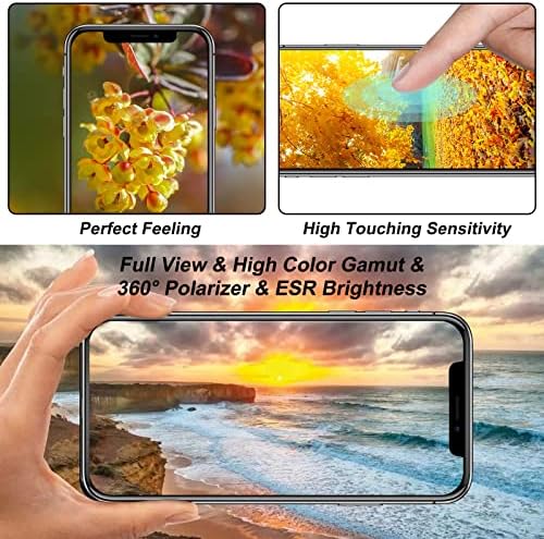 Tela para iPhone 12 / iPhone 12 Pro Solução Substituição 6.1 '3d Touch LCD LCD Complete Kit Digitalizer
