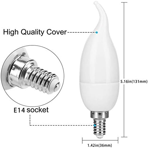 Lâmpada de efeito de chama LED, 3 modos Luzes de chama lâmpadas, lâmpadas de fogo de base e14 com sensor