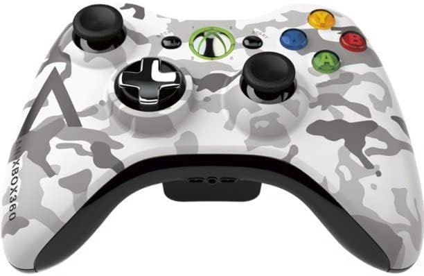 Controlador sem fio Xbox 360 - Camouflagem Ártica