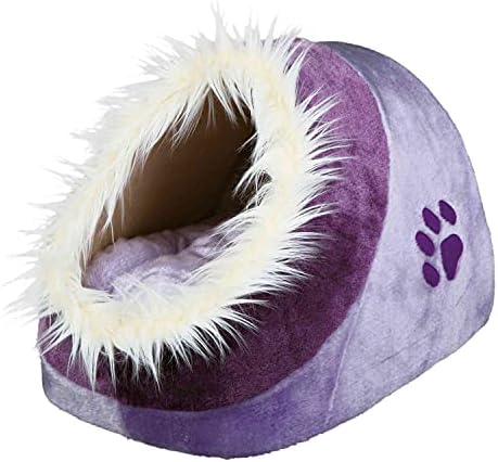 Trixie Minou Cuddly Cat / Dog Cave, 35 × 26 × 41 cm, Lilac / Violett