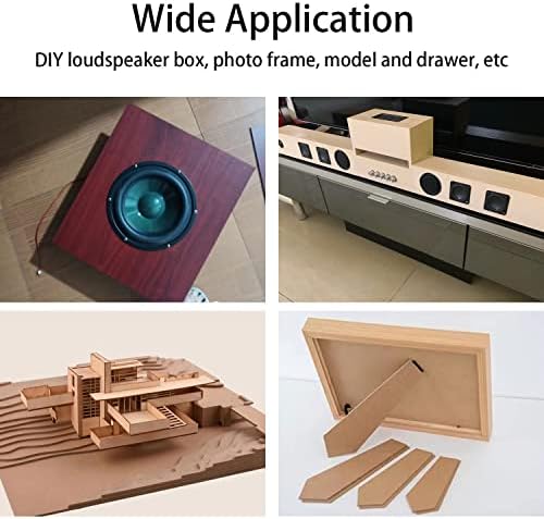 Darenyi A3 MDF Placas de madeira para artesanato 4mm de densidade média de fibra de fibra de madeira Substituições