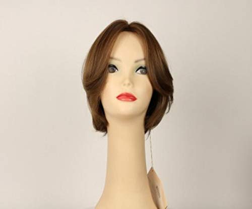 Freeda European Human Hair Wig - Dorothy Brown claro com destaques Tamanho superior da pele S