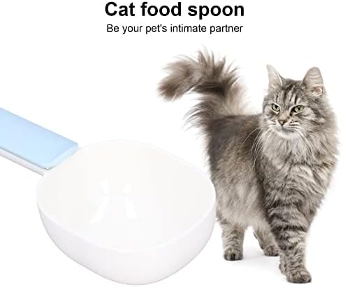 Syh & aqye gato alimentos colher de estimação Plies Pet Food Food Plástico espessado seguro resistente a