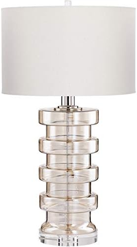 Tabela de iluminação de design ciano com lâmpadas CFL