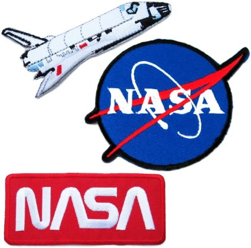 NASA Iron on Patches 5 - Super Salvar Pack Supply: Homesalesales