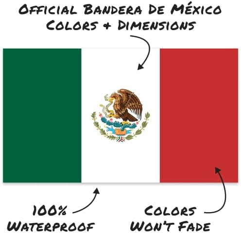 Stickios México Flag Decal