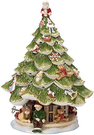Villeroy & Boch Toys de Natal Memória grande árvore de Natal Feliz Feliz