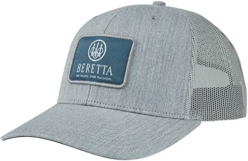 Beretta Men's Outdoor Casual Casual 6 painéis Caça de caça ao caminho do caminhoneiro Back com Snapback