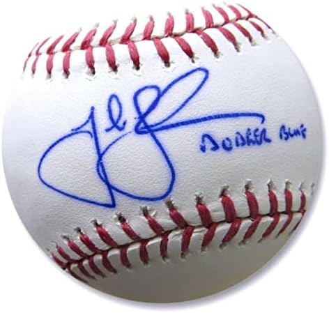 Josh Lindblom assinado MLB Baseball Dodgers Dodger Blue com COA - Bolalls autografados