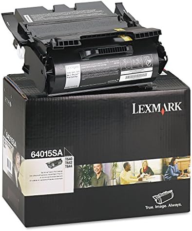LEXMARK 64015SA TONER CARTRIGED, Black - em embalagens de varejo
