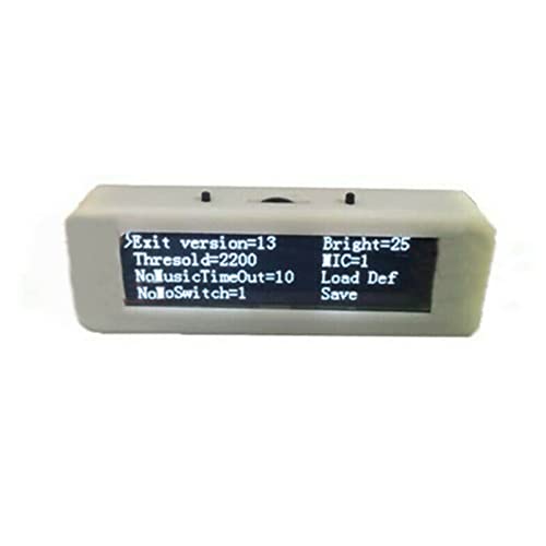 Analisadores de espectro de 3,12 polegadas OLED Music Spectrum Display Analyzer Nível de áudio Indicador Vu Meter