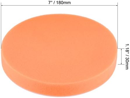 7 Drives de espuma Polishing Pad Kit Sponge Pads para encerar 5pcs