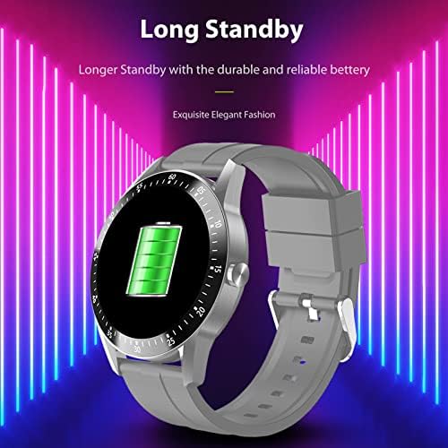 BZDZMQM Smart Watch for iPhones Android, relógio inteligente Exercício Detecção do sono Fitness