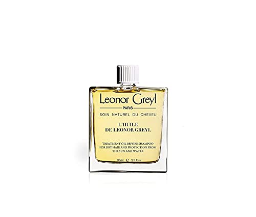 L Huile de Leonor Greyl - óleo de tratamento pré -shampoo para cabelos secos, proteção contra o sol e água