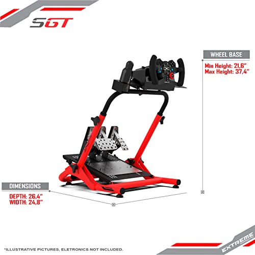 Extreme Sim Racing Wheel Stand Cockpit Sgt Racing Simulator - Colors Edition para Logitech G25, G27, G29,