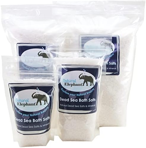Grão grosso de sal marinho de morto natural e puro para psoríase eczema acne e outras necessidades
