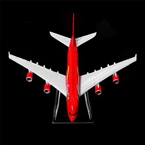 24 horas Coca aeroespacial A380 Modelo voador de aeronaves Aeronave Modelos de planos de presente