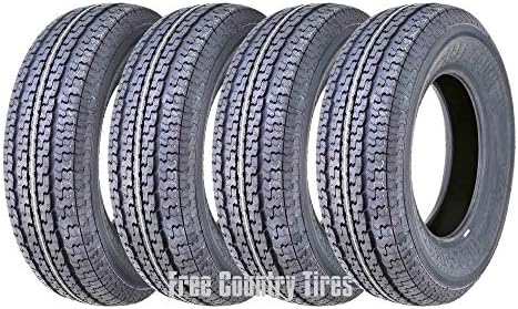 Conjunto de países gratuitos 4 pneus de reboque premium st205/75r15 8pr faixa de carga D radial