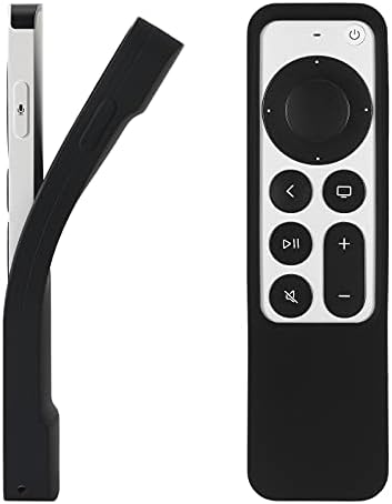 Akwox Black Remote Capa Substituição para a nova série de TV de Apple 4K de 2021 6 Geração / 6ª