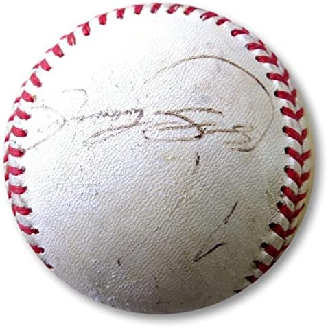 Sammy Sosa assinou o jogo NL autografado usado Cubs de beisebol JSA VV63834 - MLB Game autografado usado Baseballs