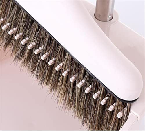 N/A Broom-in-Stick Hair Dustpan Conjunto doméstico varrendo uma combinação de vassoura pequena pá