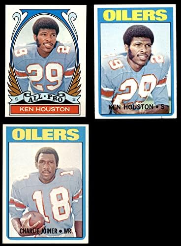 1972 Topps Houston Oilers Set Houston Oilers EX/MT Oilers