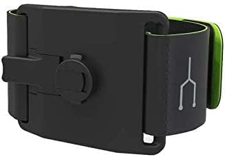 Navitech Black Mobile Phone à prova d'água Cinturão de cintura - Compatível com o smartphone de borda de borda