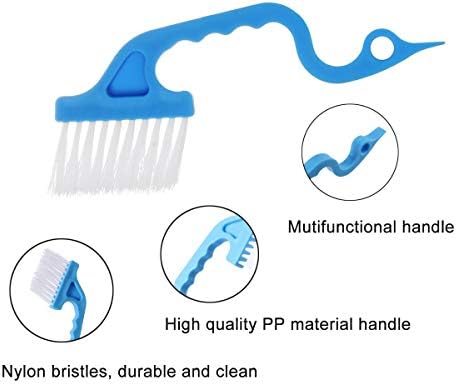 Rienar 2pcs Janela de limpeza de faixas de limpeza, ferramentas de limpeza de lacunas de ranhura manual Ferramentas