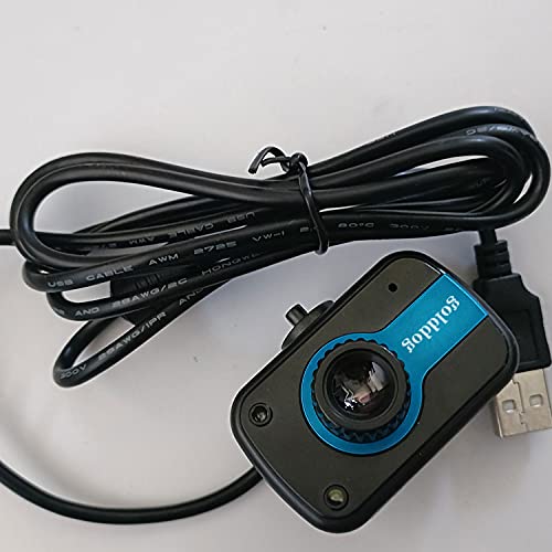 Câmeras de computador de cachorro GoldDog, HD USB Desktop Web Computer Camera.