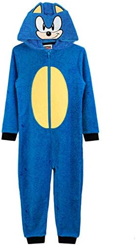 Sonic the Hedgehog maise Kids Boys todos em um traje de dormir
