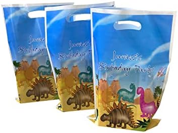 30Pieces Dinosaur Gift Bags Tream Bags de doces de dinossauros Bolsas de dinossauros de dinossauros Sacos