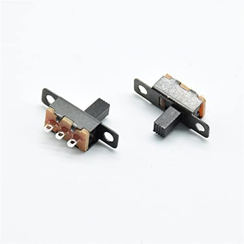 Micro interruptor 20pcs 5V 0,3A Mini Tamanho Black Spdt Slide Slide para pequeno Power DIY
