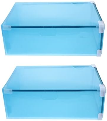 Gaveta de caixas besportble 2pcs gaveta gaveta de caixa de armazenamento para mesa caixas de sapatos
