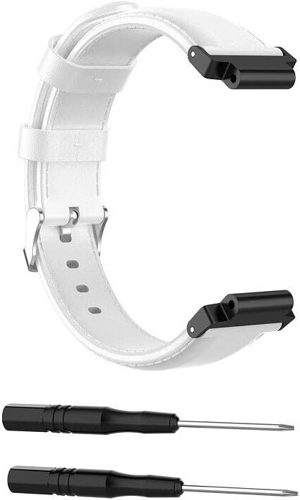 Bandas de vigia de couro SKM para Garmin Forerunner 220 230 235 Smart Watch Band Sport para Forerunner
