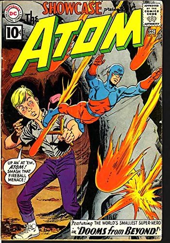 Showcase Comics 35 Early Silver Age Atom-Gil Kane-1961 VG/FN