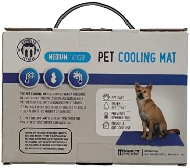 Brooklyn Pet Gear Reversível Pet Refrigeing Medium 16x20