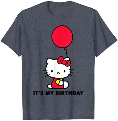 Olá gatinho é minha camiseta de aniversário