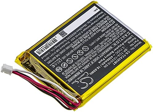 Substituição da bateria para Technicolor TCA203 TCA203COMG BP-TCA-12/2510 SN