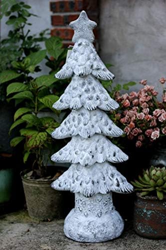 Árvore de Natal em miniatura Liushi, Mini Simulação de Árvore Decorativa Atualmente, Estátua da Árvore de Natal