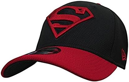 DC Comics Superboy Symbol Red & Black 39Thirty Cap
