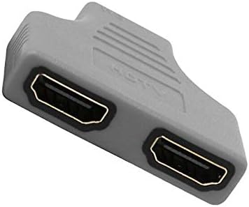 LQUITE HDMI CABO 1080P Male para HDMI duplo fêmea 1 a 2 vias adaptador de divisor HDMI para HDMI HD,