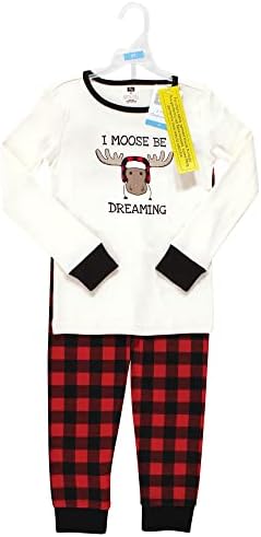 Pijama de algodão para meninas bebês Hudson
